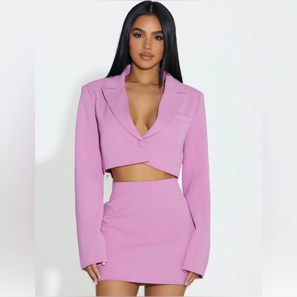 Naked Wardrobe The Cropped Boss Blazer